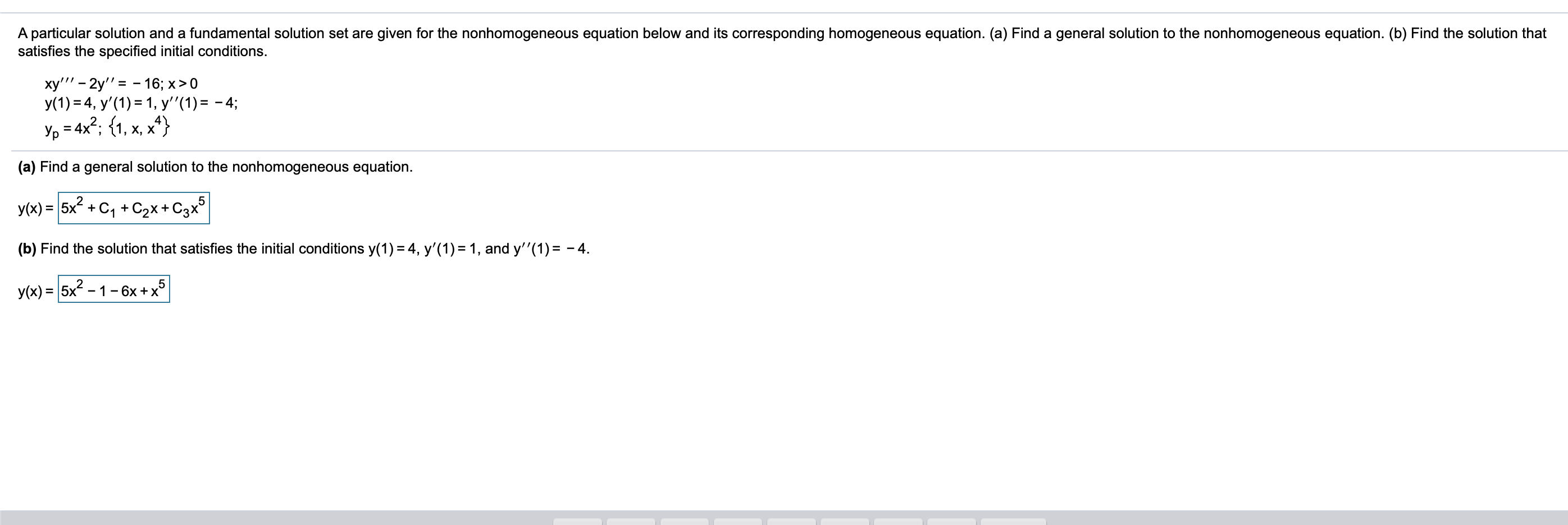 Solved Need help solving this problem the answer should be | Chegg.com