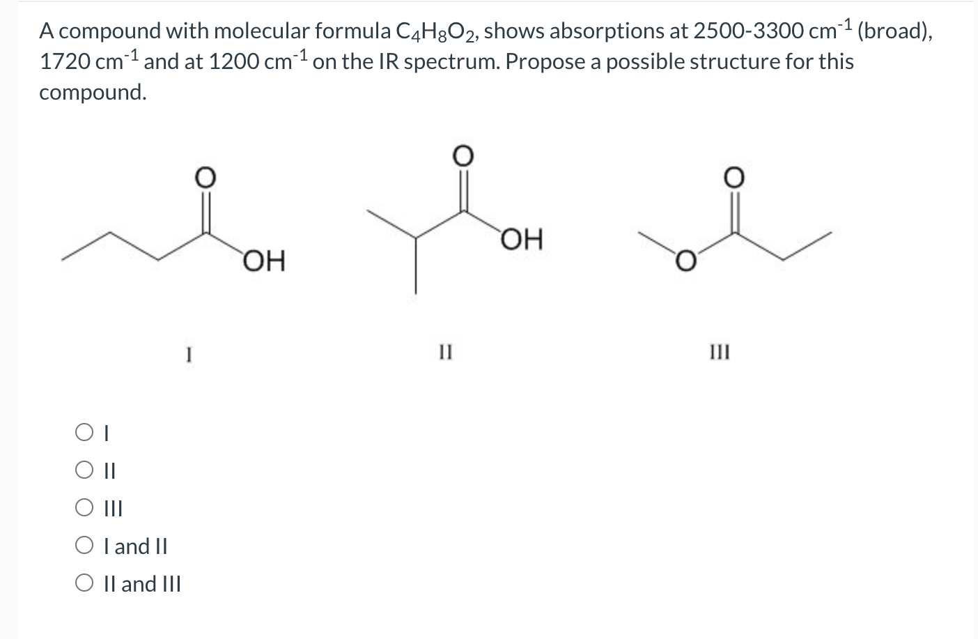 Solved A compound with molecular formula C4H2O2, shows | Chegg.com