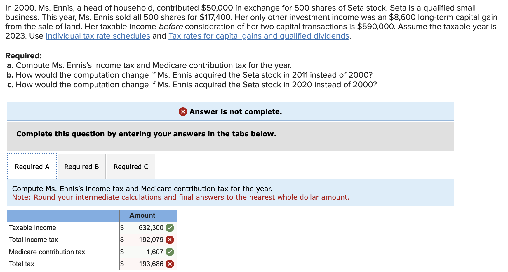 Solved Please Help With All Required Questions (A,B, ﻿& C) | Chegg.com