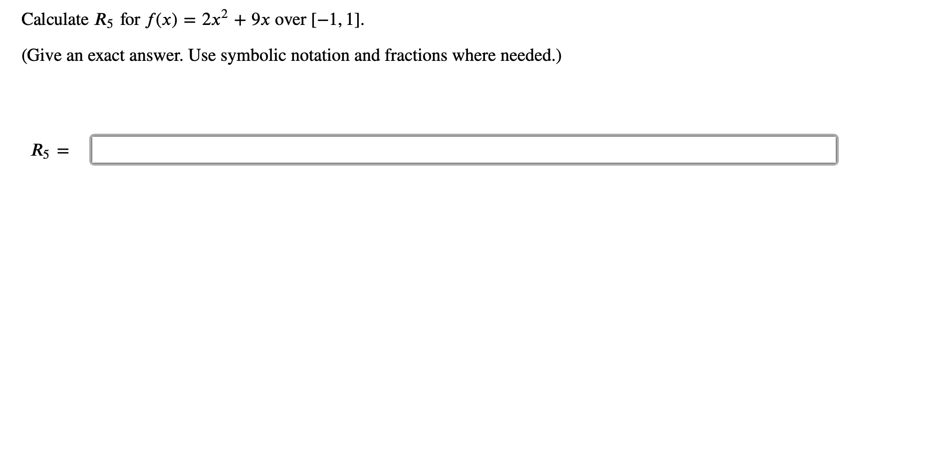 Solved Calculate Lo For F X V9x 1 Over 1 3 Give Chegg Com