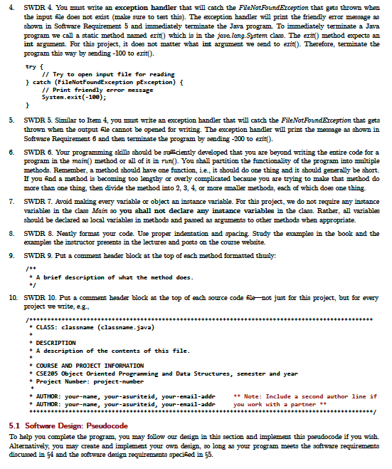 Solved 9 1 Project Instructions We are currently working on | Chegg.com