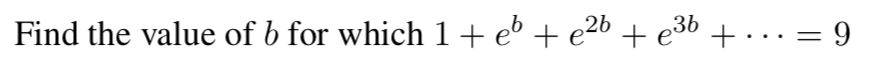 Solved Find The Value Of B For Which 1 Eb E2b E3b Chegg Solved Find The Value Of B For Which 1 Eb E2b E3b Chegg