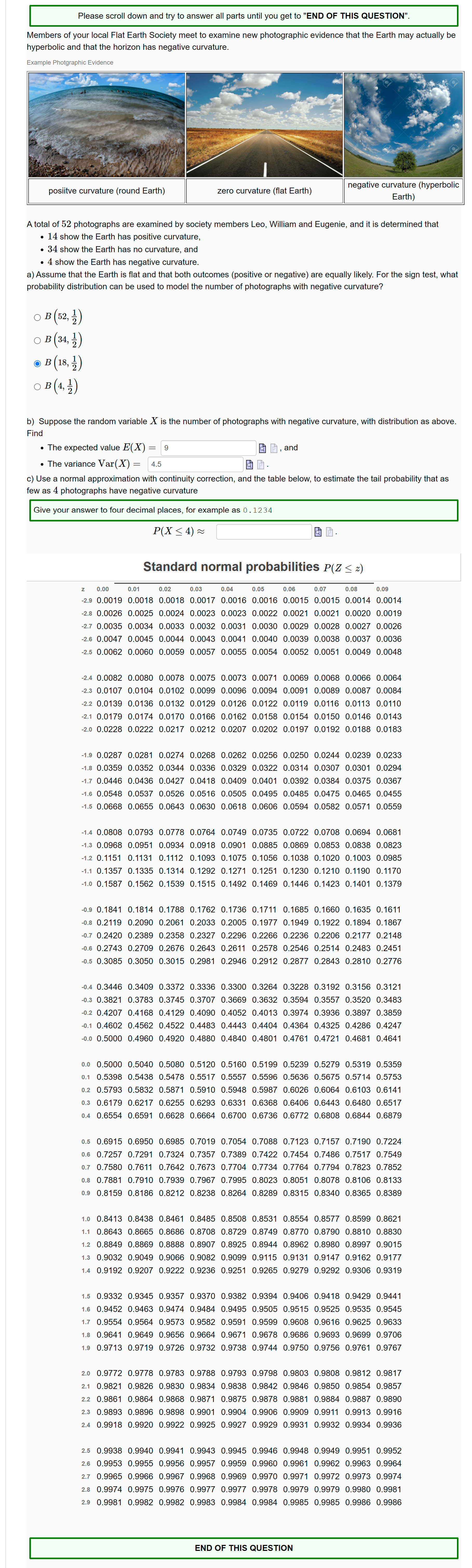 Solved Please answer all parts of the following question | Chegg.com