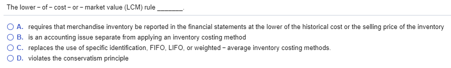 solved-the-lower-of-cost-or-market-value-lcm-rule-0-a-chegg