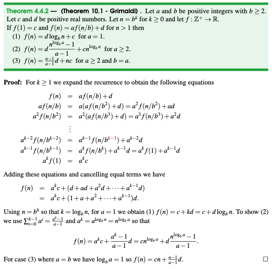 Solved Consider The Recurrence T N At N B H N For Chegg Com