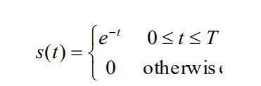 Passed a matched filter with an impulse response | Chegg.com