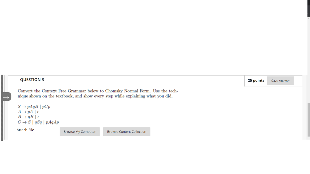 Solved QUESTION 3 25 points Save Answer Convert the Context | Chegg.com
