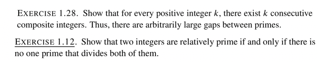 Solved EXERCISE 1.28. Show that for every positive integer | Chegg.com