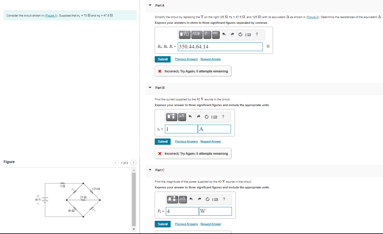 Solved Consider The Circuit Shown In (Figure 1). Suppose | Chegg.com