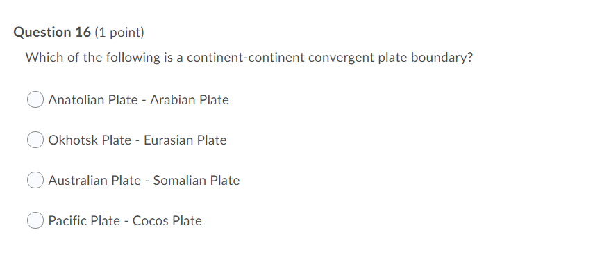 which of the following is not name of a continent
