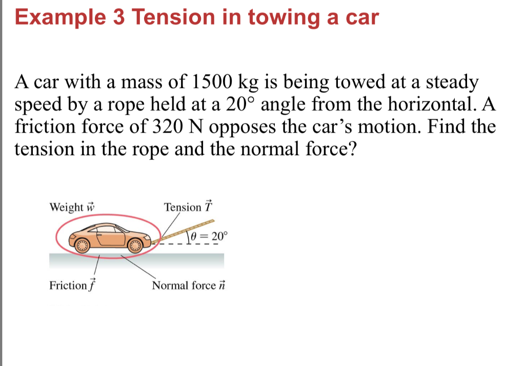 solved-example-3-tension-in-towing-a-car-a-car-with-a-mass-chegg