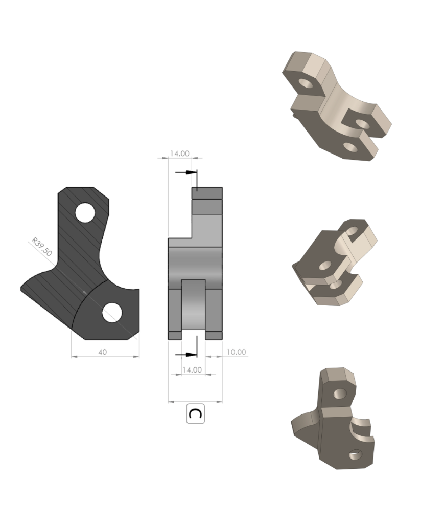 Solved SHOW ALL STEPS USE SOLIDWORKS AND ONLY SOLIDWORKS. | Chegg.com