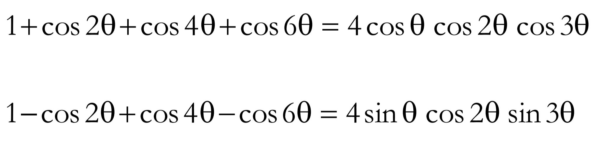 cos 4 50 cos 4 40