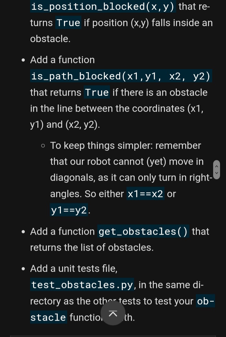 Solved I have a toy robot code and these are the | Chegg.com