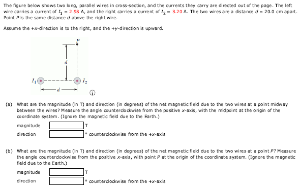 Solved The figure below shows two long, parallel wires in | Chegg.com