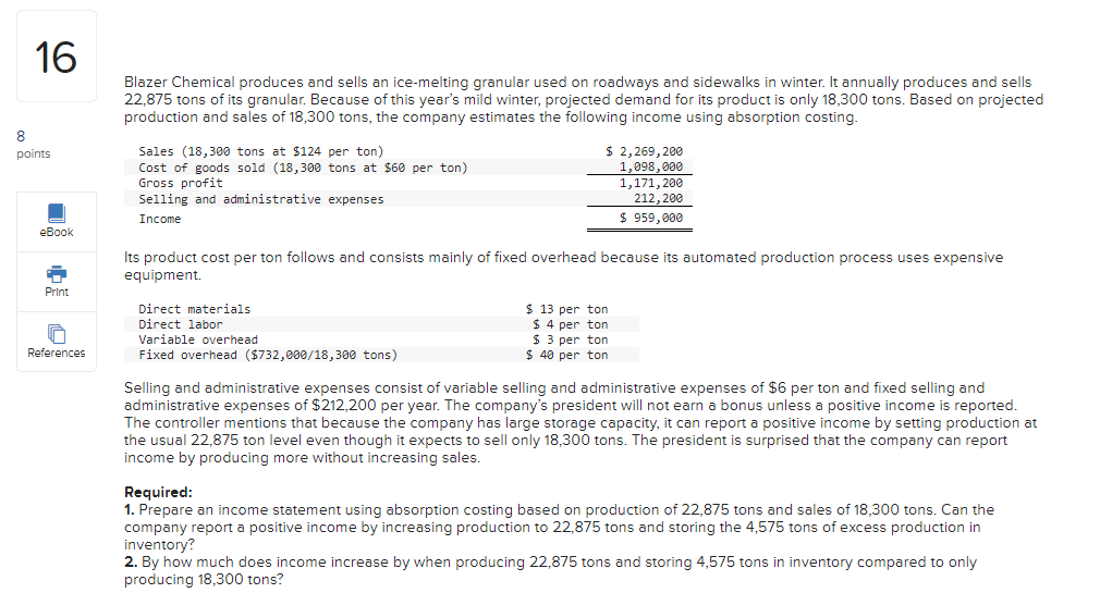 solved-16-blazer-chemical-produces-and-sells-an-ice-melting-chegg