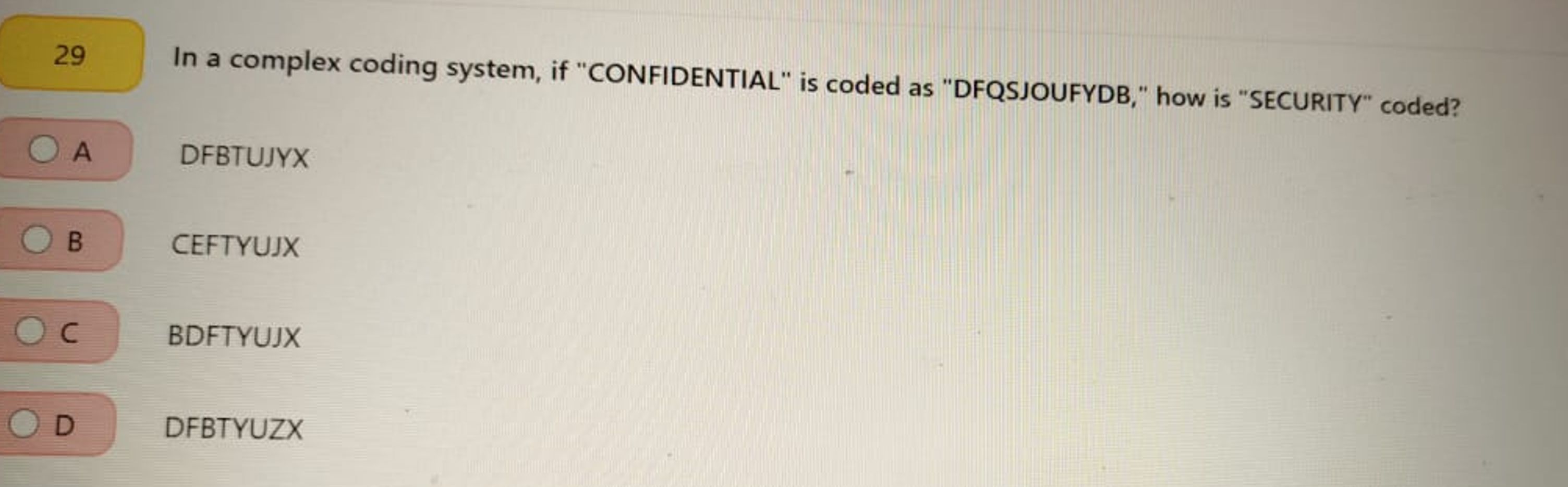 Solved In a complex coding system, if 
