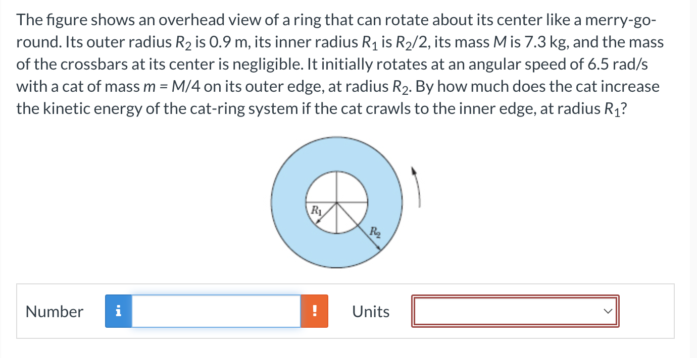Solved The figure shows an overhead view of a ring that can | Chegg.com