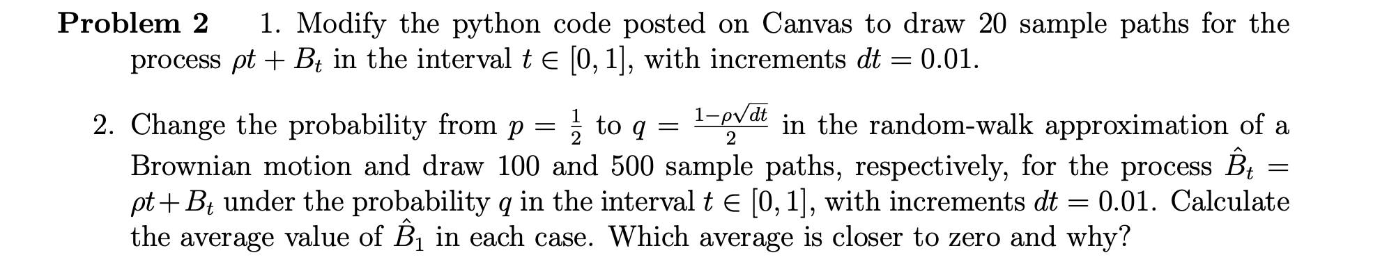Python code: from math import sqrt import numpy as | Chegg.com