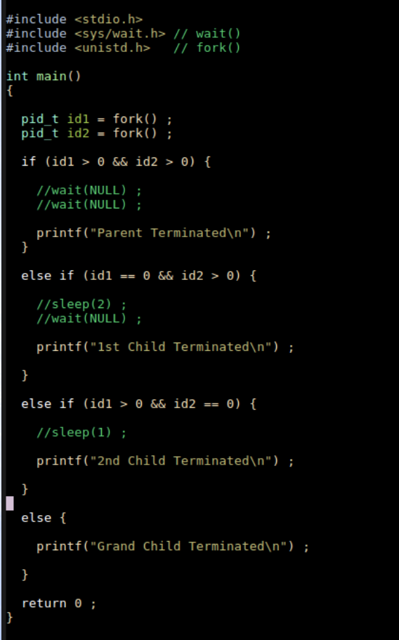 Solved Hi, I'll like to create two threads in main