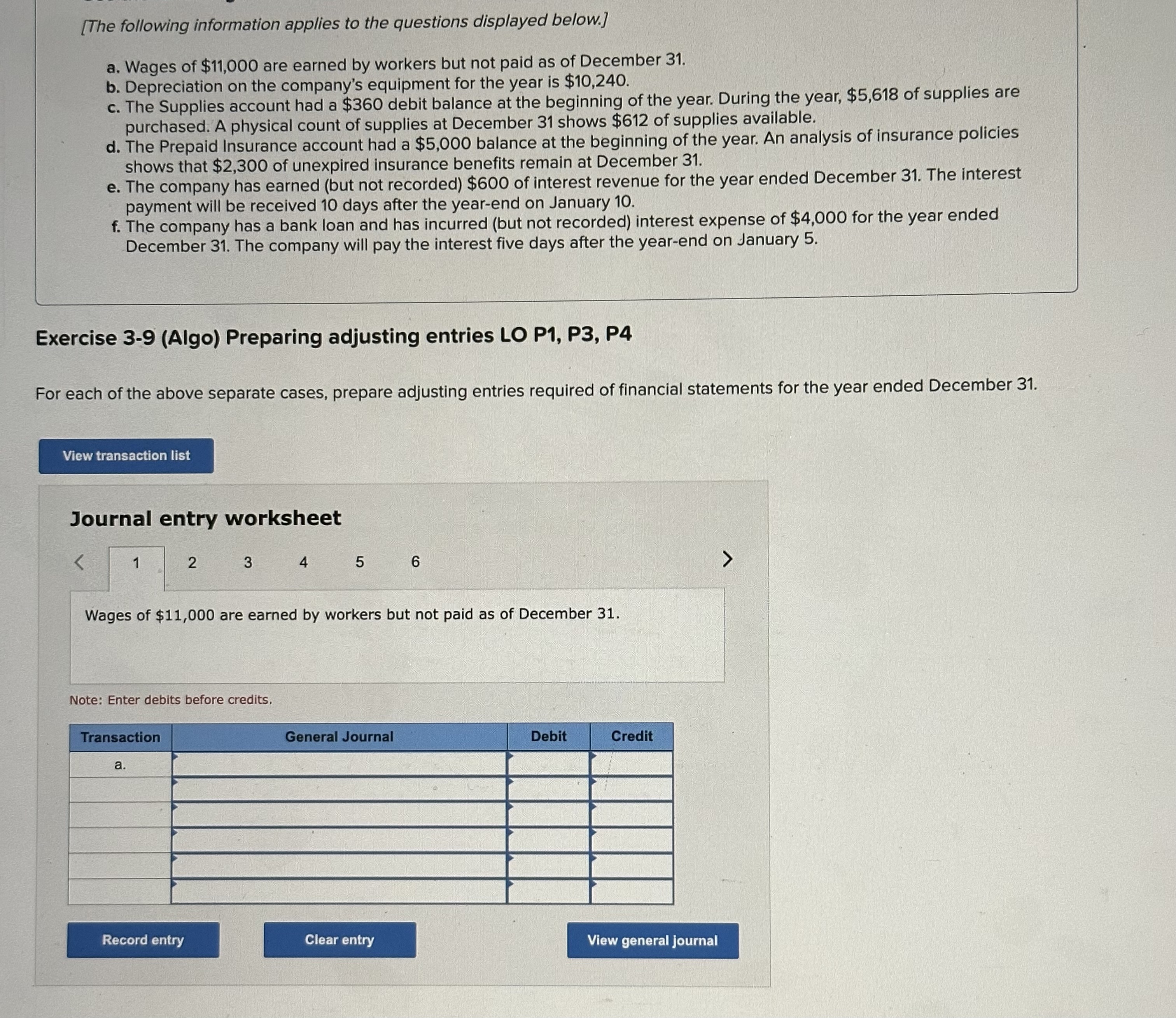 Solved [The following information applies to the questions | Chegg.com