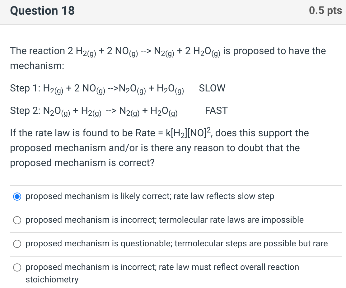 Solved a) The mechanisms in the previous two | Chegg.com