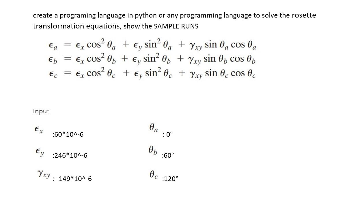 Solved create a programing language in python or any | Chegg.com