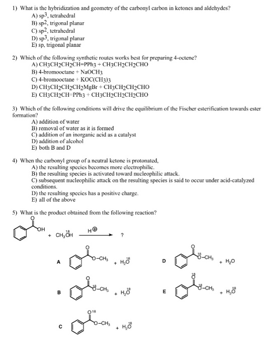 Solved 1) What is the hybridization and gcometry of the | Chegg.com