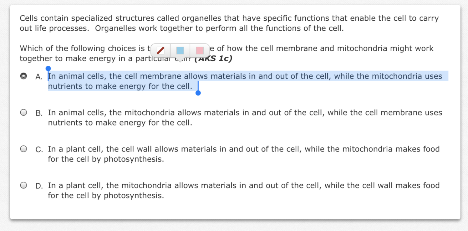 Solved Cells contain specialized structures called | Chegg.com