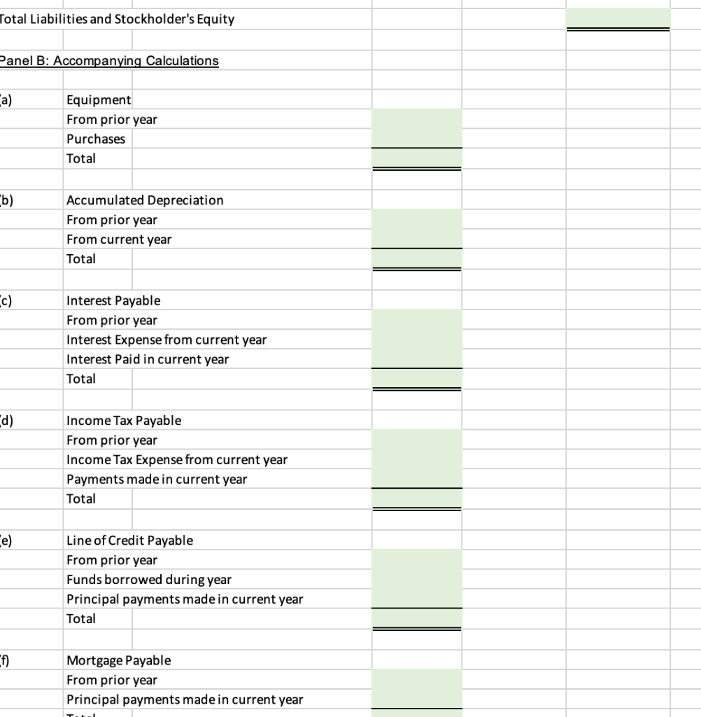 Production Information: Raw Materials (per Unit): 