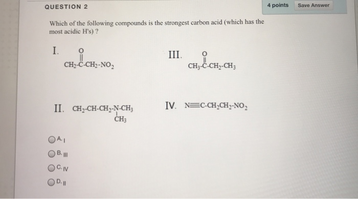 Solved QUESTION 2 4 points Save Answer Which of the | Chegg.com