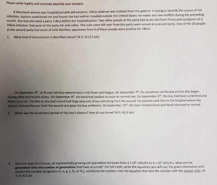 Solved please write legibly and concisely describe your chegg