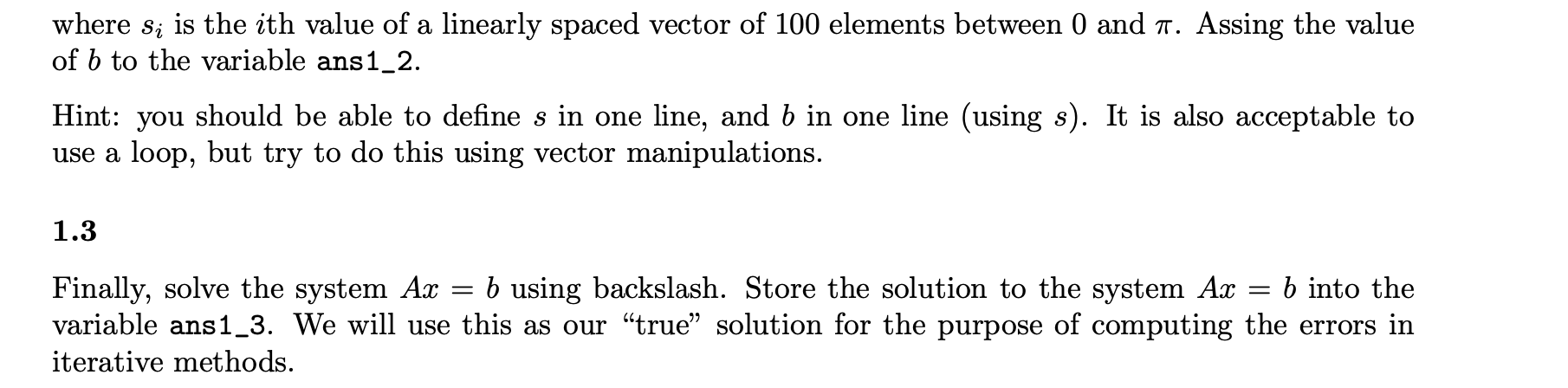 Solved Please submit your answers to this problem via MATLAB | Chegg.com