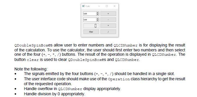 Solved In This Exercise, You Will Design A Simple Calculator | Chegg.com