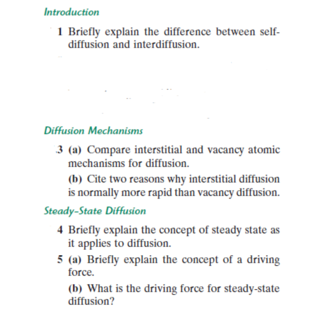 The concept of steady state