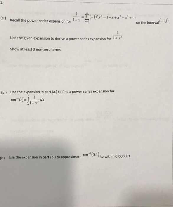 solved-a-recall-the-power-series-expansion-for-1-1-x-chegg