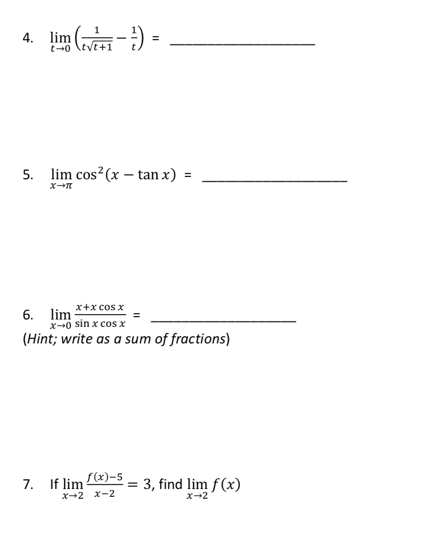 solved-use-the-limit-laws-to-find-the-following-limits-if-chegg