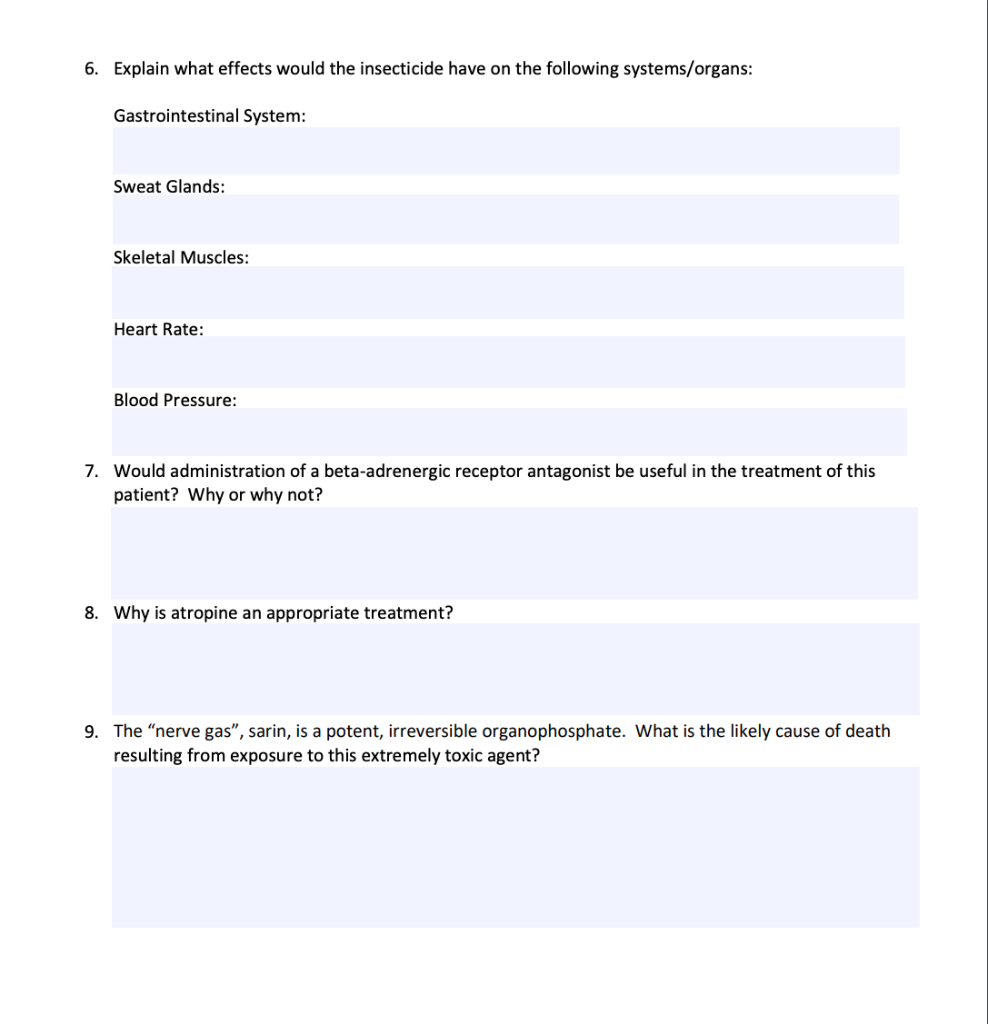 autonomic nervous system case study answers