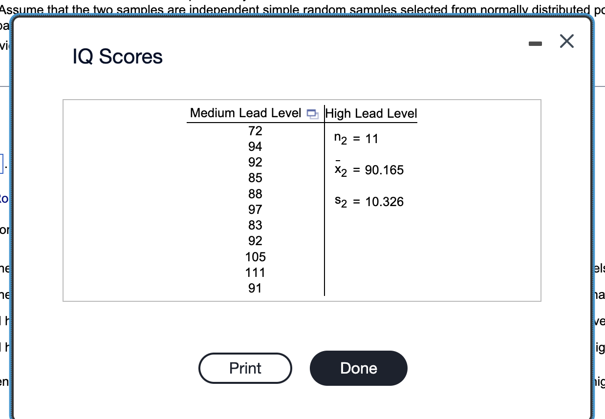 Solved Are Equal. Complete Parts (a) And (b) Below. Click | Chegg.com