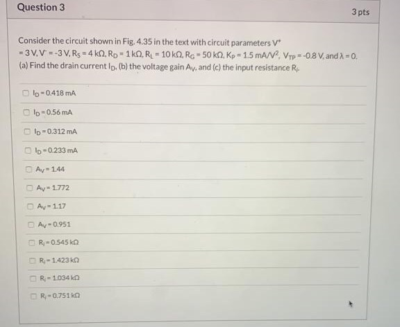 Solved EXERCISE PROBLEM Ex 4.10: Consider the circuit | Chegg.com