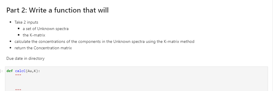 Solved Part 1: Write a function that will Take 2 inputs · a | Chegg.com