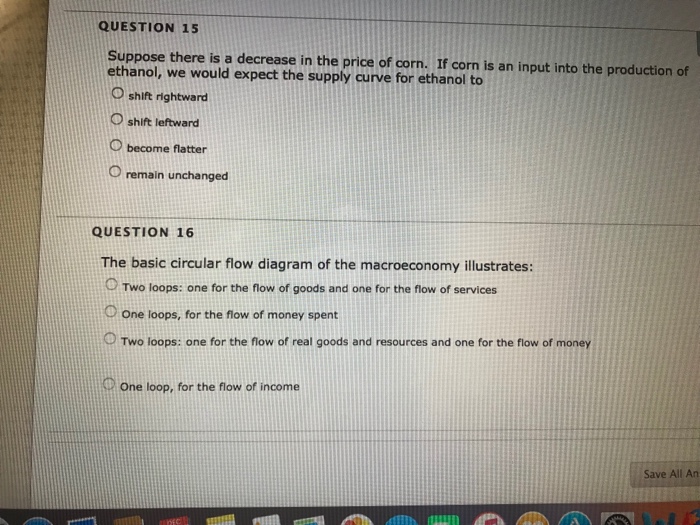 Solved QUESTION 15 Suppose there is a decrease in the price | Chegg.com