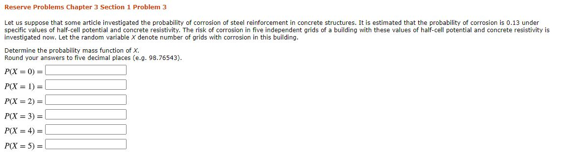 Solved Reserve Problems Chapter 3 Section 1 Problem 3 Let us | Chegg.com