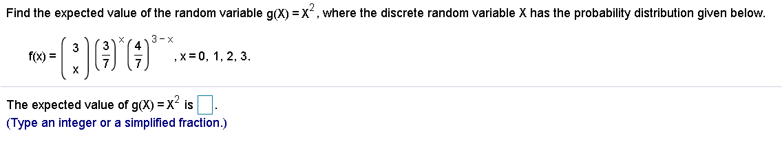 Solved Let X be a random variable with the probability | Chegg.com