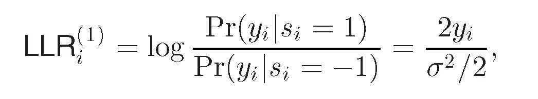 Solved What can you tell through LLR(Log likelihood ratio) | Chegg.com