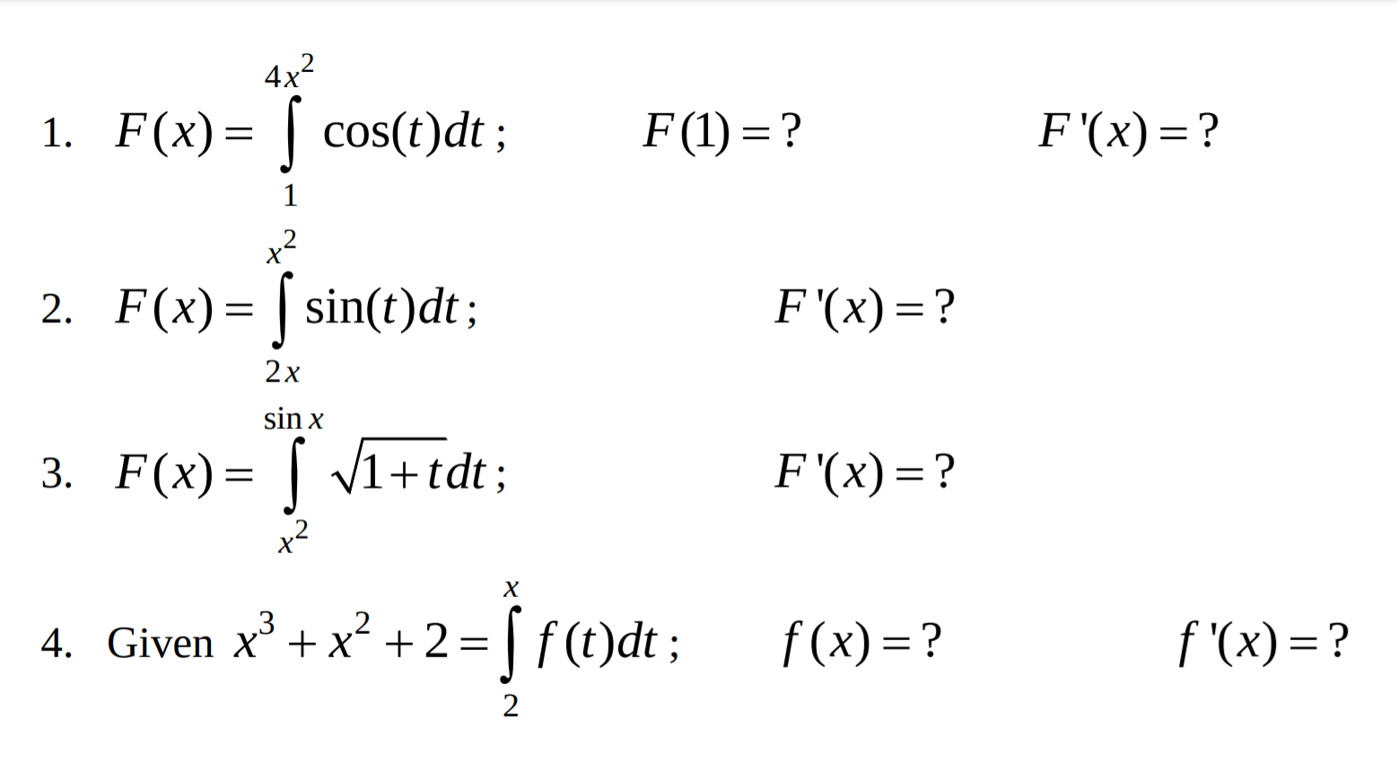 Solved I am having trouble with these for calculus 1 review. | Chegg.com