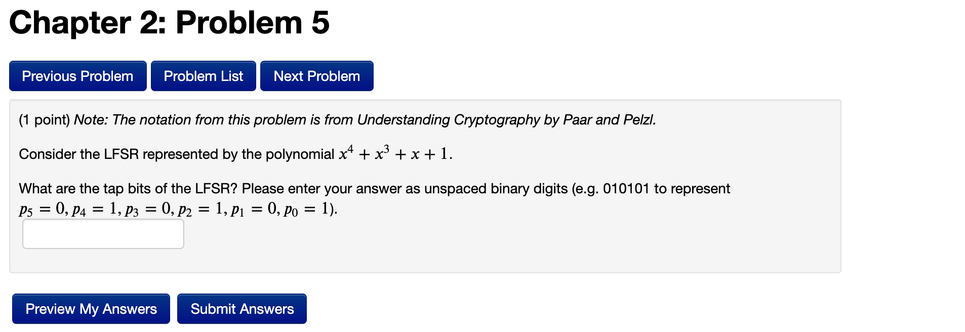 Solved Chapter 2: Problem 7 Previous Problem Problem List | Chegg.com