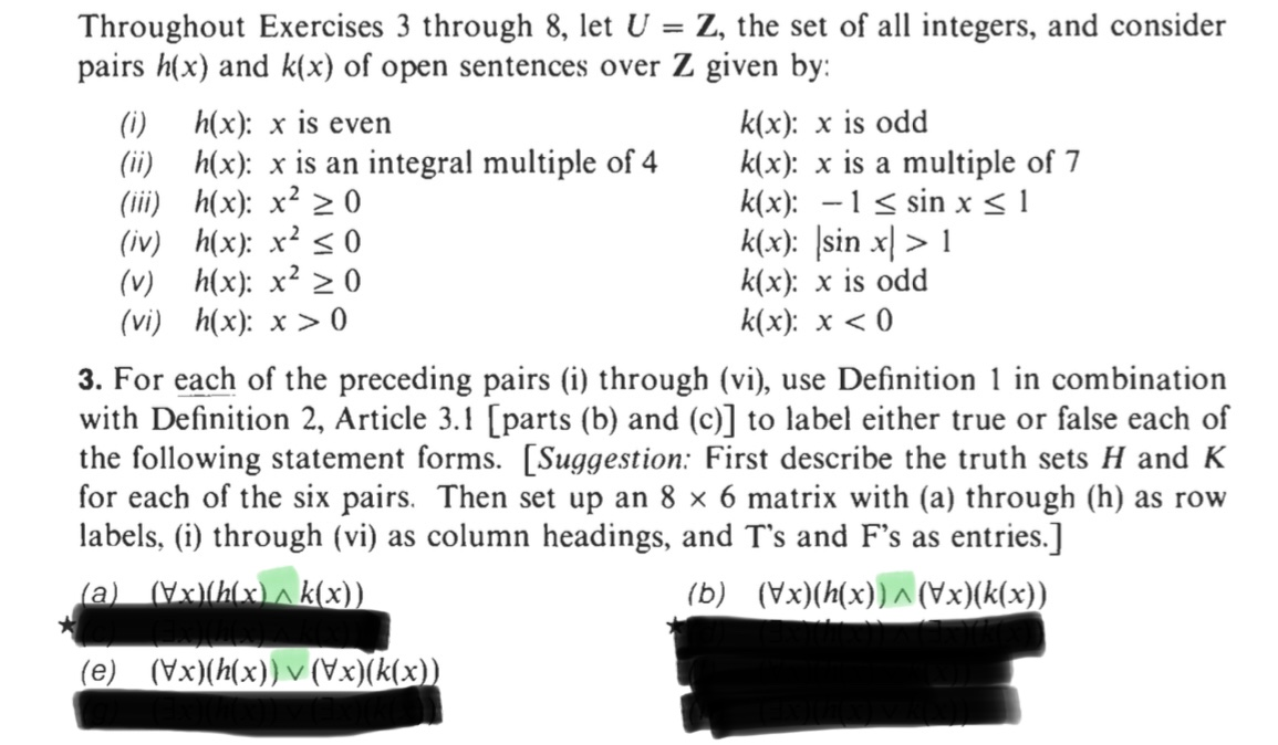 Solved Definition 2 Let P X And G X Be Propositional Fu Chegg Com