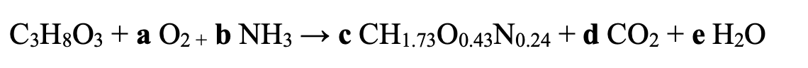 Solved The aerobic growth of Klebsiella aerogenes on | Chegg.com