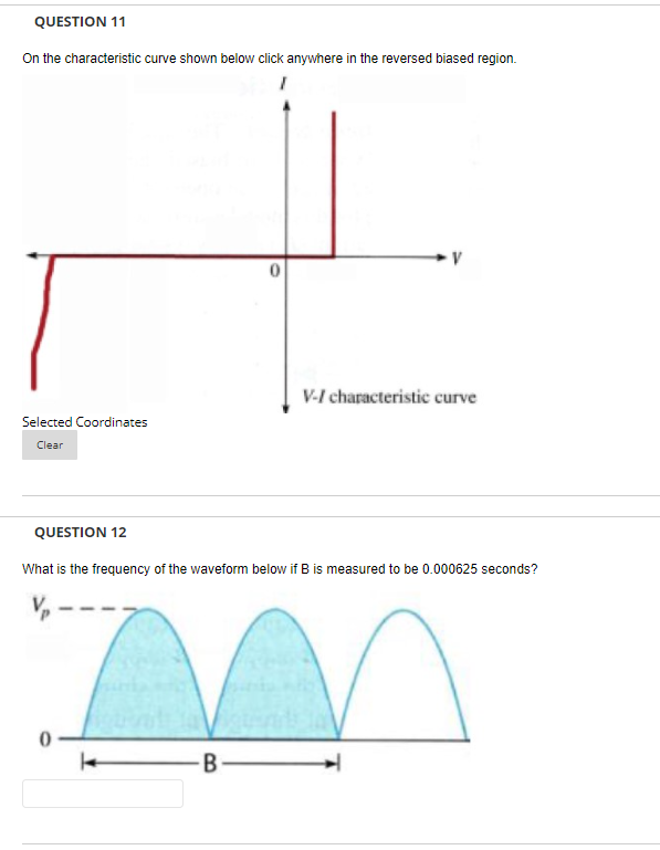 Solved QUESTION 11 On The Characteristic Curve Shown Below | Chegg.com